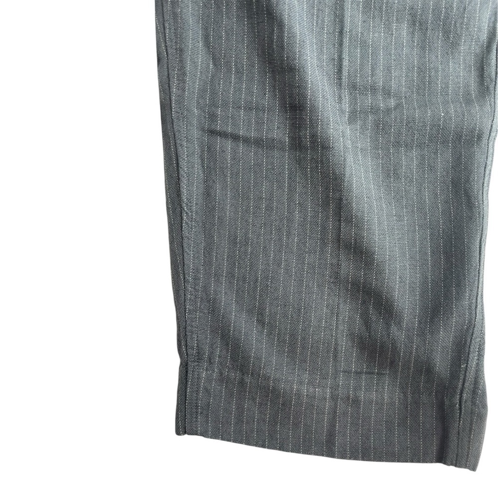 Abercrombie & Fitch Baggy Trousers Gray StripePants Men’s Size 28x30 $90 NWT - Picture 7 of 8